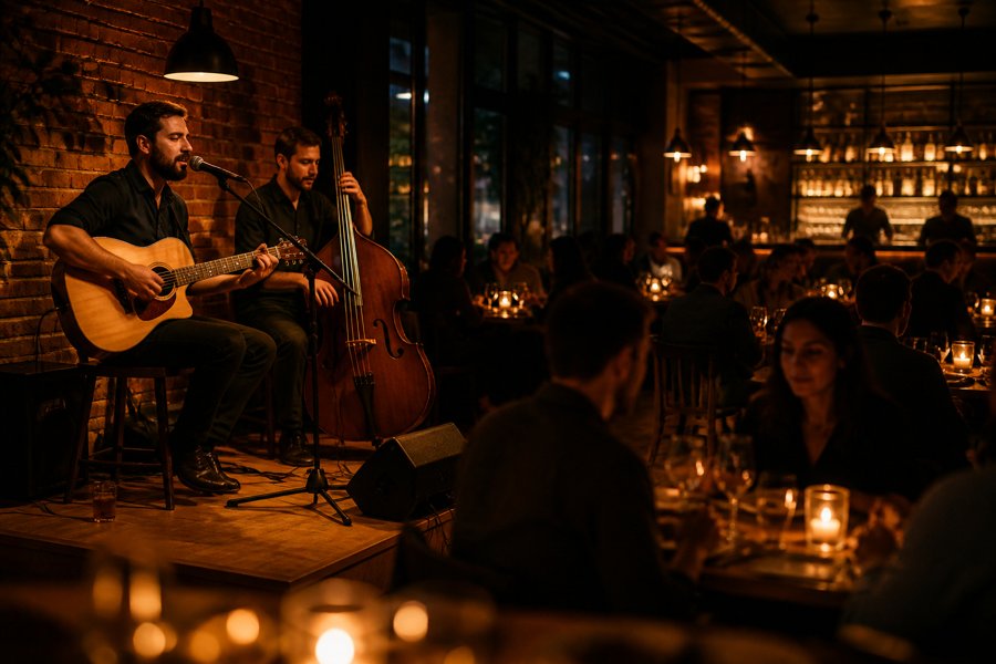 Música en vivo para restaurantes y bares